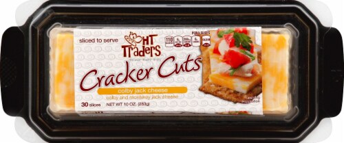 HT Traders™ Colby Jack Cheese Cracker Cuts Perspective: top
