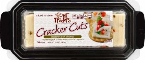 HT Traders™ Pepper Jack Cheese Cracker Cuts Perspective: top