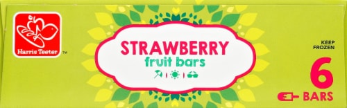 Harris Teeter™ Strawberry Fruit Bars Perspective: top