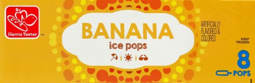 Harris Teeter™ Banana Ice Pops Perspective: top