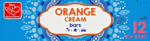 Harris Teeter™ Orange Cream Bars Perspective: top