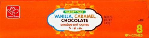 Harris Teeter™ Sundae Nut Cones Variety Pack Perspective: top