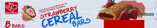 Harris Teeter Strawberry Breakfast Bars Perspective: top