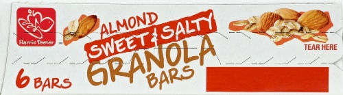 Harris Teeter Almond Sweet & Salty Granola Bars Perspective: top