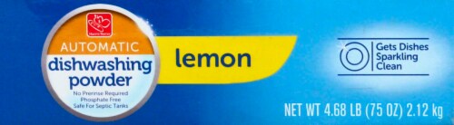Harris Teeter™ Lemon Automatic Dishwashing Powder Perspective: top