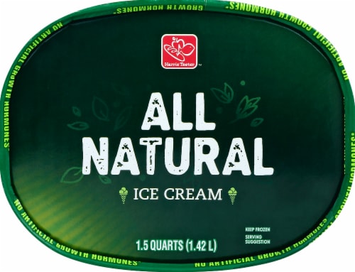 Harris Teeter™ All Natural Salted Caramel Ice Cream Perspective: top
