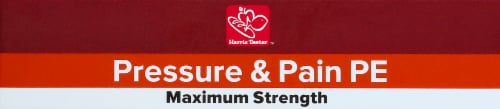 Harris Teeter™ Pressure & Pain PE Maximum Strength Pain Reliever/Fever Reducer & Nasal Decongestant Perspective: top