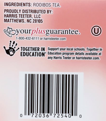 HT Traders™ Caffeine Free Rooibos Herbal Tea Bags Perspective: top