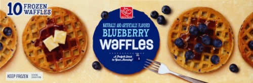 Harris Teeter™ Blueberry Frozen Waffles Perspective: top