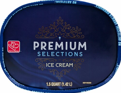 Harris Teeter™ Premium Selections Mint Chocolate Chip Ice Cream Perspective: top