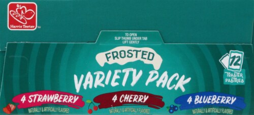 Harris Teeter™ Frosted Toaster Pastry Variety Pack Perspective: top