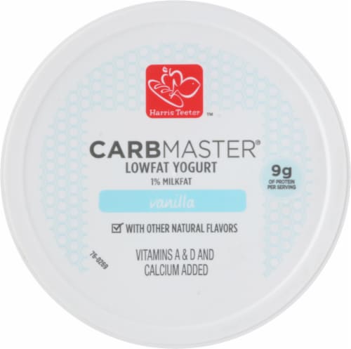 Harris Teeter™ Carbmaster® Vanilla 1% Milkfat Lowfat Yogurt, 32 oz ...