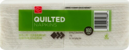 Harris Teeter™ Quilted Napkins Perspective: top
