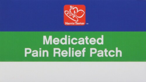 Harris Teeter™ Medicated Pain Relief Patch Perspective: top