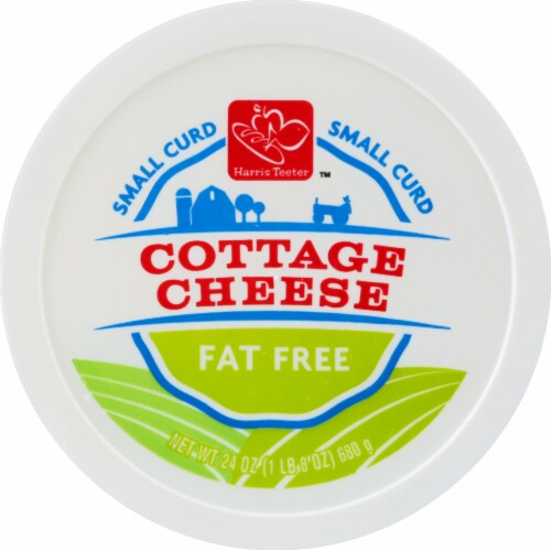 Harris Teeter™ Small Curd Fat Free Cottage Cheese Perspective: top