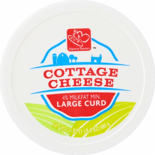 Harris Teeter™ Large Curd Cottage Cheese Perspective: top