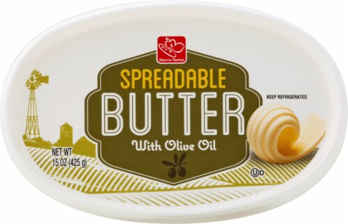 Harris Teeter™ with Olive Oil Spreadable Butter Perspective: top