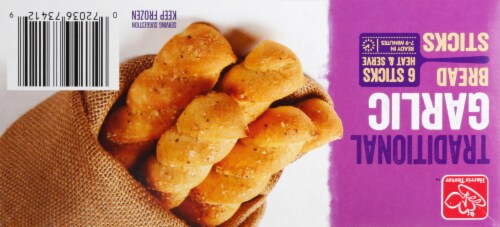 Harris Teeter™ Traditional Garlic Bread Sticks Perspective: top