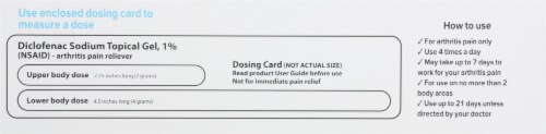 Harris Teeter™ Dicloflenac Sodium Gel Perspective: top