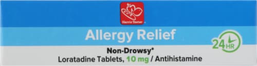 Harris Teeter™ Loratadine Tablets 10mg Perspective: top