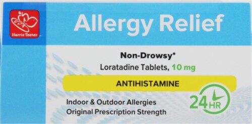 Harris Teeter™ Loratadine Tablets 10mg Perspective: top