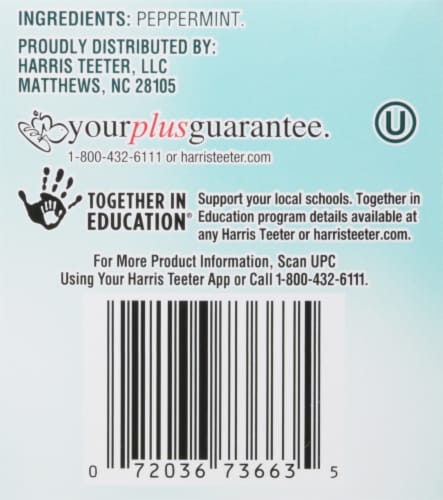 HT Traders™ Caffeine Free Peppermint Herbal Tea Bags Perspective: top