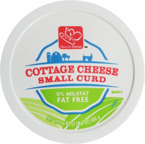Harris Teeter™ Fat Free Small Curd Cottage Cheese Perspective: top