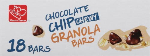 Harris Teeter Chocolate Chip Chewy Granola Bars Perspective: top