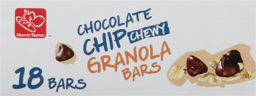 Harris Teeter Chocolate Chip Chewy Granola Bars Perspective: top