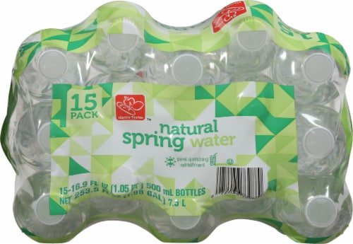 Harris Teeter™ Natural Spring Water Case Perspective: top