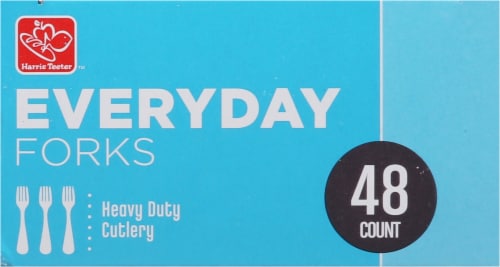 Harris Teeter™ Heavy Duty Everyday Forks Perspective: top