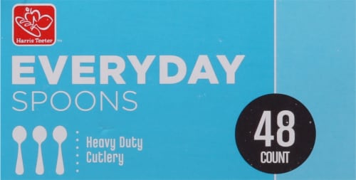 Harris Teeter™ Everyday Heavy Duty Spoons Perspective: top