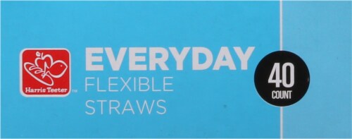 Harris Teeter™ Everyday Flexible Straws Perspective: top