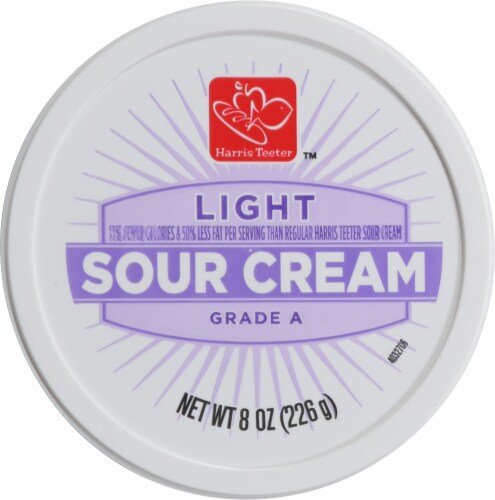 Harris Teeter™ Light Sour Cream Grade A Perspective: top