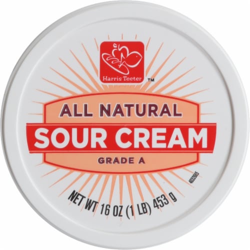 Harris Teeter™ All Natural Sour Cream Grade A Perspective: top