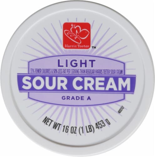 Harris Teeter™ Light Sour Cream Grade A Perspective: top