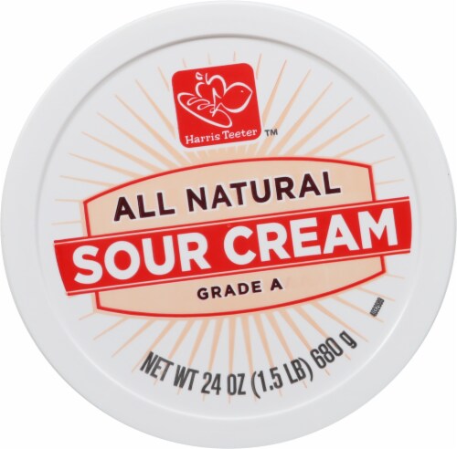 Harris Teeter™ All Natural Sour Cream Grade A Perspective: top