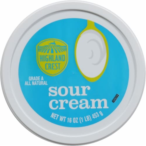 Highland Crest Sour Cream Perspective: top