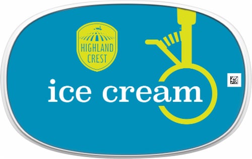 Highland Crest Neapolitian Ice Cream Perspective: top