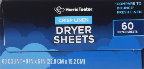 Harris Teeter® Crisp Linen Dryer Sheets Perspective: top