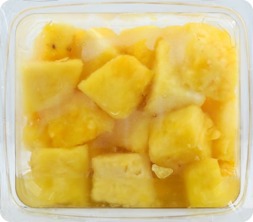 Harris Teeter™ Pineapple Chunks Perspective: top