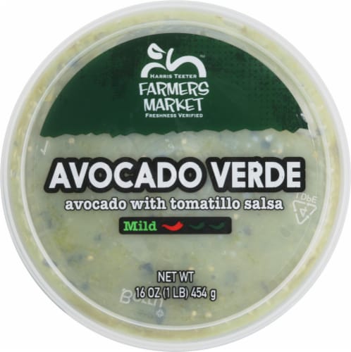 Harris Teeter Avocado Verde with Tomatillo Mild Salsa Perspective: top