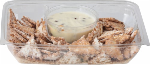 Harris Teeter Cannoli Chip & Dip Tray Perspective: top