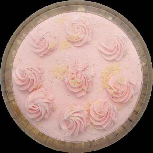 Harris Teeter Sinfully Strawberry Cake Perspective: top