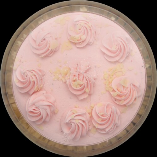 Harris Teeter Sinfully Strawberry Cake Perspective: top