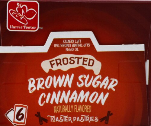Harris Teeter Brown Sugar Cinnamon Toaster Pastries Perspective: top