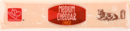 Harris Teeter™ Medium Cheddar Cheese Perspective: top