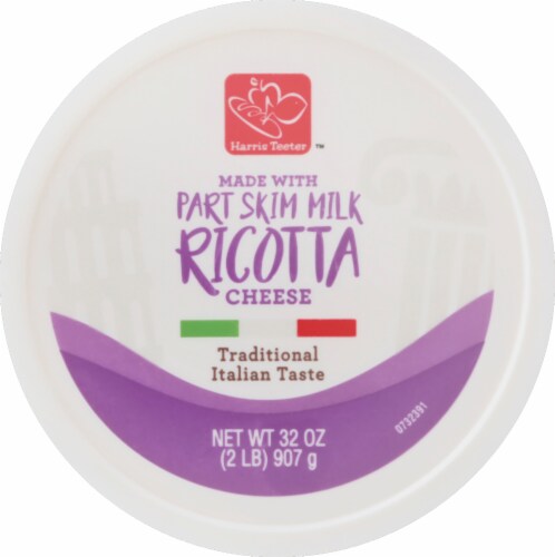 Harris Teeter™ Part Skim Milk Ricotta Cheese Perspective: top
