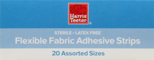 Harris Teeter® Latex Free Flexible Fabric Adhesive Strips Perspective: top
