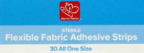 Harris Teeter™ Flexible Fabric Adhesive Strips Perspective: top